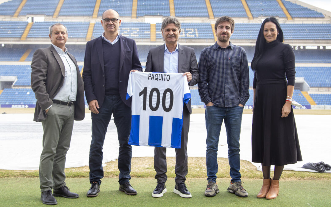 Paquito Escudero presentado como embajador del Centenario del Hércules CF